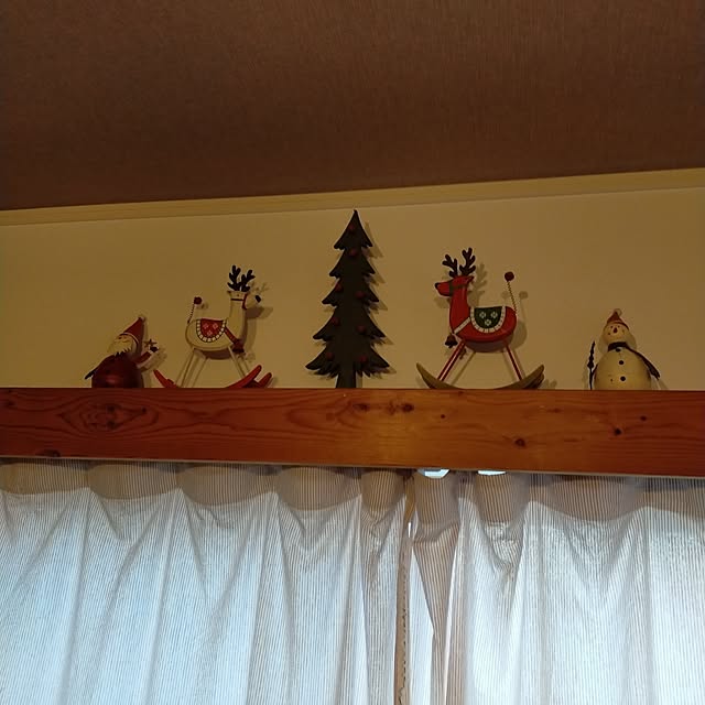壁/天井/クリスマス/ＤＩＹ/手作りカーテンボックス/手作り...などのインテリア実例 - 2024-12-04 15:09:52