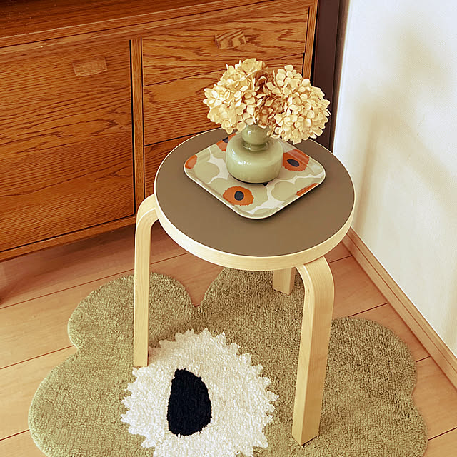 marimekko】Unikko バスマット 福々しい marimekko】Unikko バスマット 福々しい