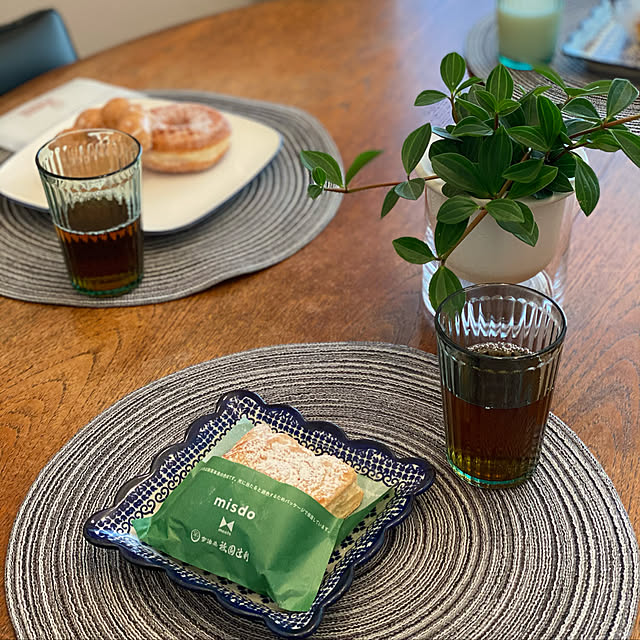 観葉植物/ポーランド食器/ポーリッシュポタリー/フォロワーさんに感謝♡/朝ごはん...などのインテリア実例 - 2021-04-19 08:15:22