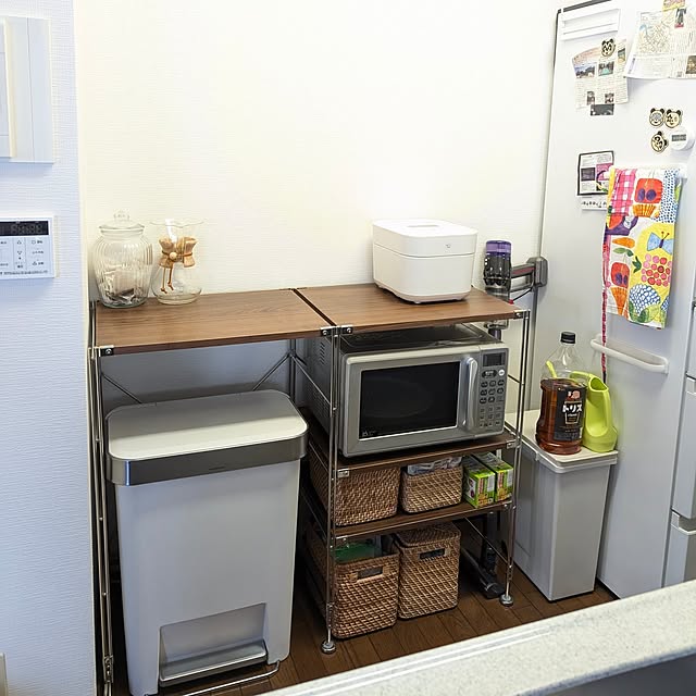 HICARIのsimplehuman-simplehuman　レクタンギュラーステップダストボックス 45Lの家具・インテリア写真