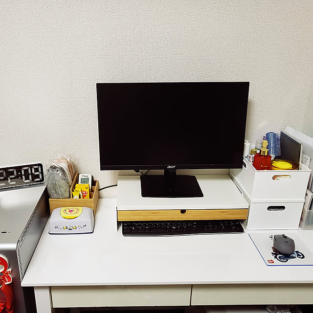 机/IKEA/一人暮らし/6.5畳/PCデスク...などのインテリア実例 - 2022-07-20 22:12:22