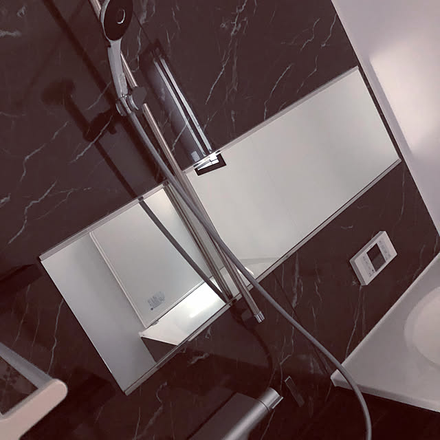 男前/モノトーン/バス/トイレのインテリア実例 - 2019-11-04 09:17:41