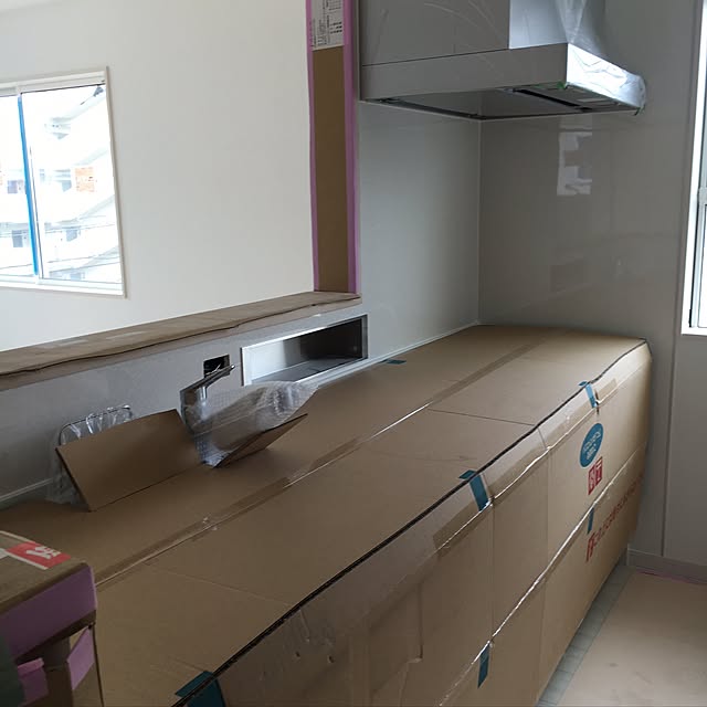 キッチン/新築建築中のインテリア実例 - 2017-04-16 02:32:33