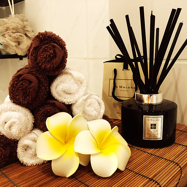 プルメリア/タオル/Jo Malone/シック/一人暮らし...などのインテリア実例 - 2020-11-30 21:35:34