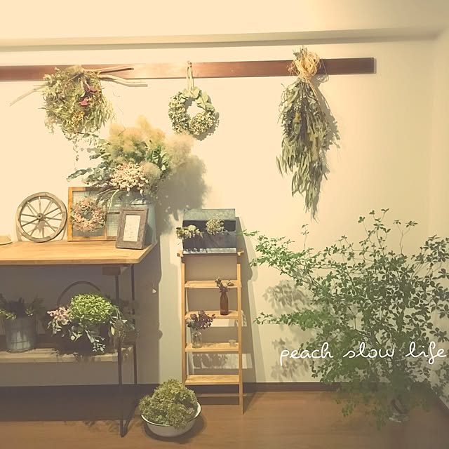 部屋全体/ナチュラル/カフェ風/DIY/ハンドメイド...などのインテリア実例 - 2016-07-17 09:19:41