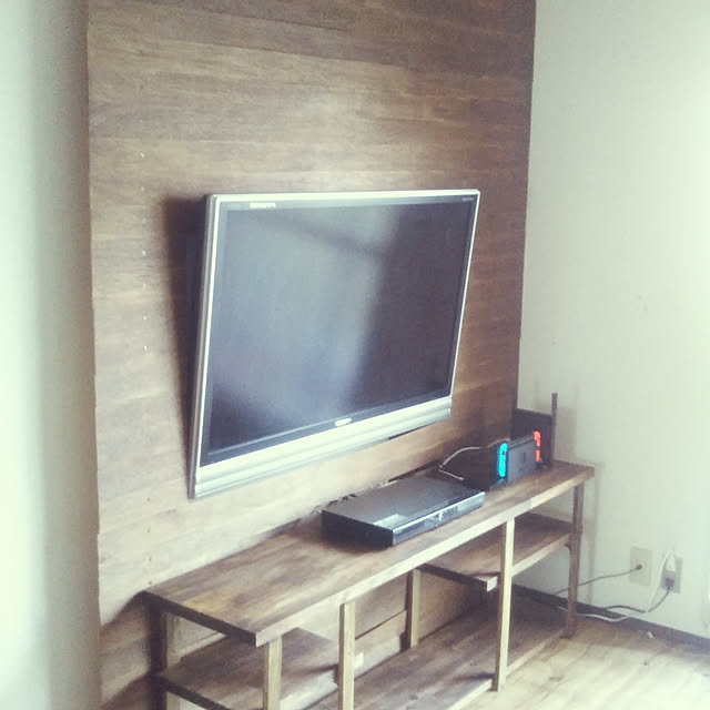 部屋全体/DIY/北欧/テレビ壁掛けのインテリア実例 - 2020-05-17 16:57:05