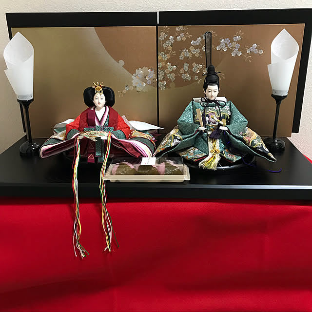 棚/京雛/お雛様/賃貸のインテリア実例 - 2018-02-18 08:58:38