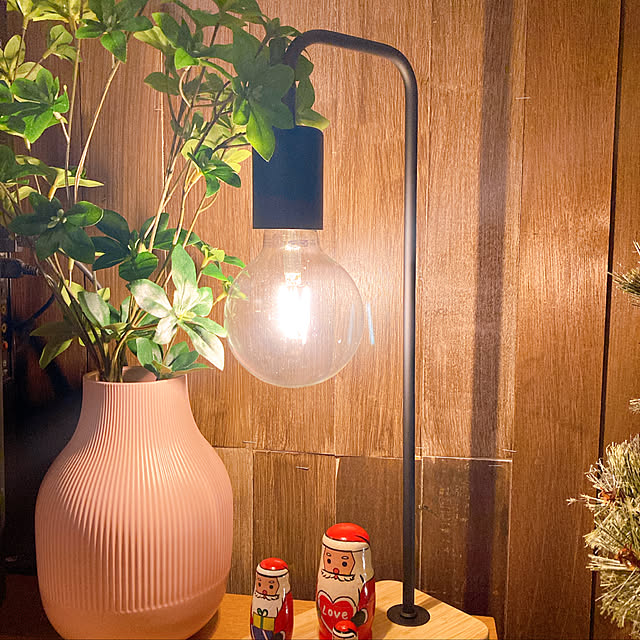 照明/フェイクグリーン/IKEA/部屋全体のインテリア実例 - 2022-12-03 23:07:27