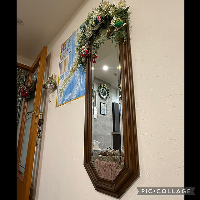 壁/天井/お家ご飯/デコパージュしたコースター/セリアのコースターにデコパージュ/セリアのコースター...などのインテリア実例 - 2025-11-24 00:14:57