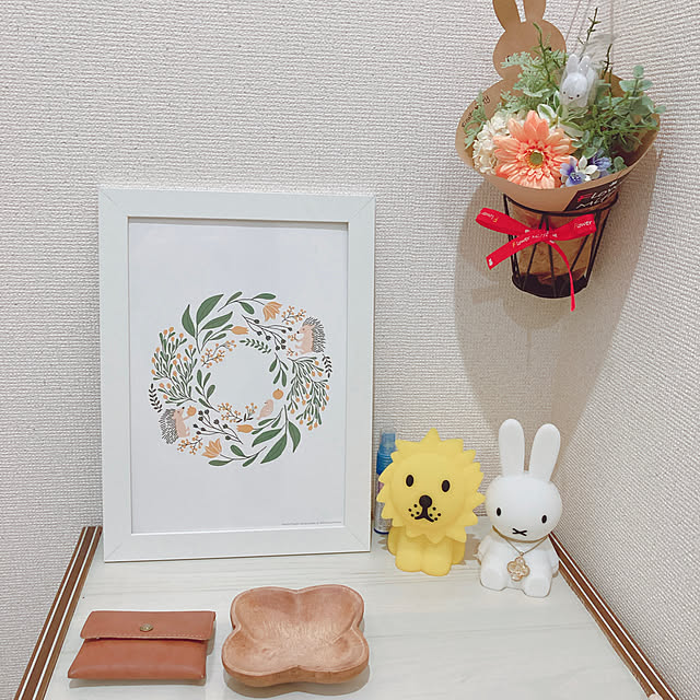 ハンドメイド/miffy/一人暮らし/100均/IKEA...などのインテリア実例 - 2022-02-20 02:14:17