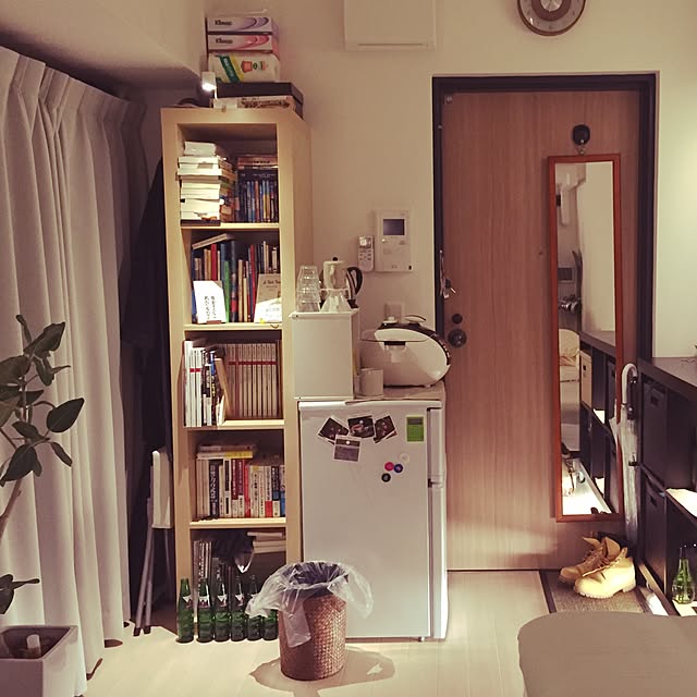 部屋全体/IKEA/観葉植物/一人暮らし/照明...などのインテリア実例 - 2015-04-23 00:03:07