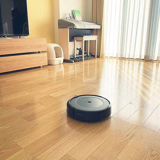 ルンバに願いを/アイロボット/ルンバ/スコティッシュフォールド/一戸建て...などのインテリア実例 - 2021-11-10 15:17:09