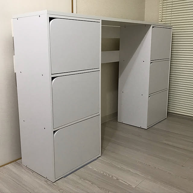 白にする！/DIY/ニトリ/棚のインテリア実例 - 2019-04-03 16:35:47