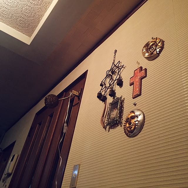 壁/天井/落ち着く/天井/壁/照明...などのインテリア実例 - 2014-04-29 18:53:23