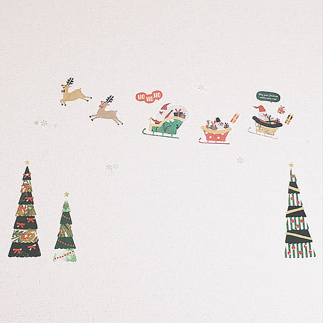 壁/天井/セリア/クリスマス/100均のインテリア実例 - 2017-12-11 14:16:32