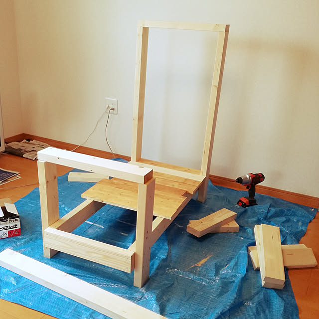 ベッド周り/暮らしの一コマ/こどもと暮らす/DIY/DIY初心者のインテリア実例 - 2018-03-19 15:12:34