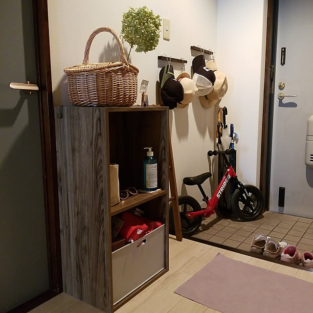 玄関/入り口/DIY/ニトリのインテリア実例 - 2020-08-06 16:54:17