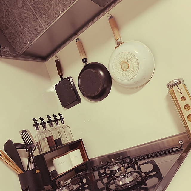 カフェ風/100均/一人暮らし/男前/IKEA...などのインテリア実例 - 2020-02-18 02:50:45
