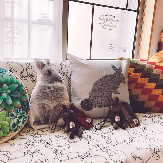 うさぎクッションのおすすめ商品とおしゃれな実例 | RoomClip うさぎクッションのおすすめ商品とおしゃれな実例 | RoomClip