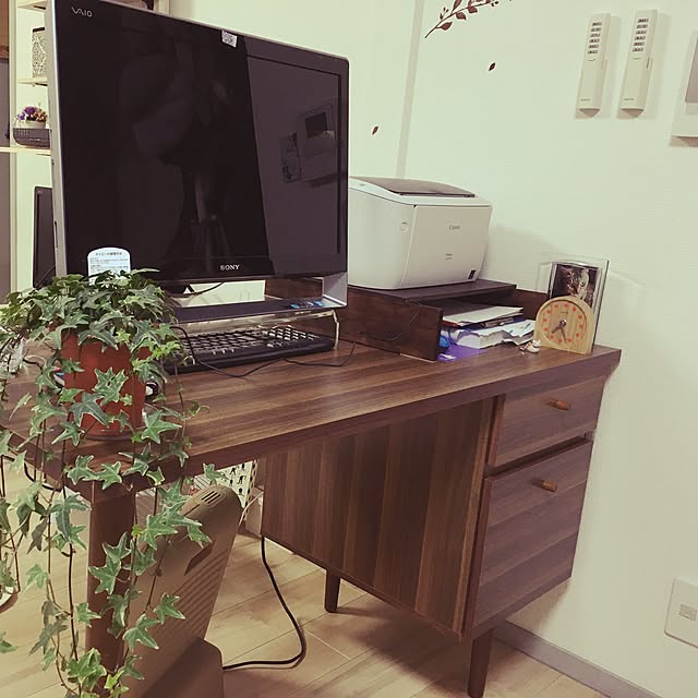 机/観葉植物のインテリア実例 - 2016-04-21 19:29:32
