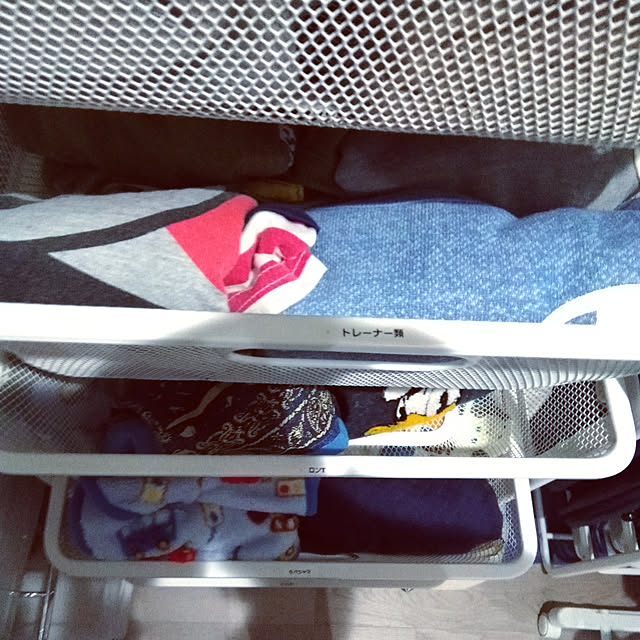 so_mama5のイケア-IKEA ALGOT イケア アルゴート フレーム ロッド付き/メッシュバスケット ホワイト 092.763.82の家具・インテリア写真