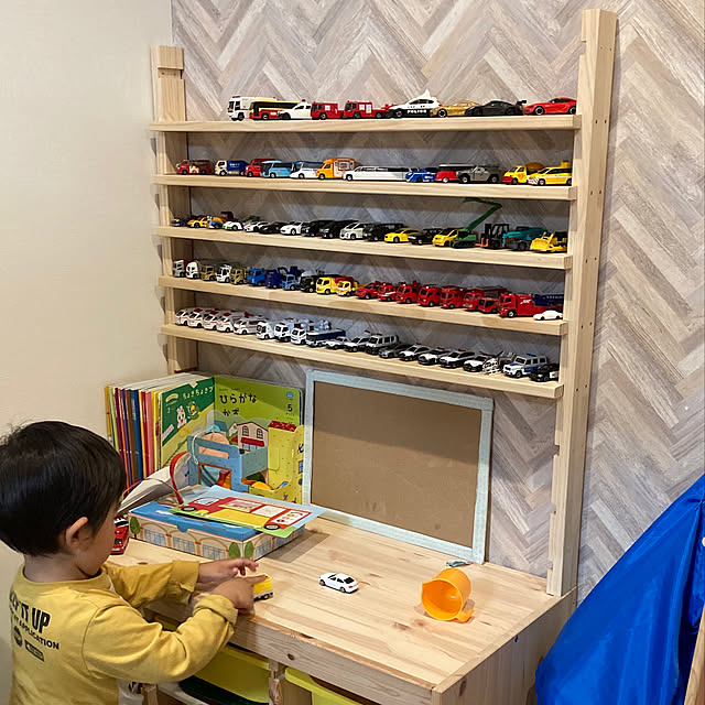 IKEA トミカ棚のインテリア実例 ｜ RoomClip（ルームクリップ）
