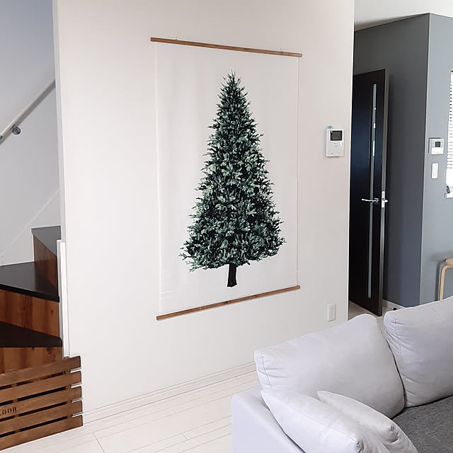 壁/天井/クリスマス/クリスマスタペストリー/トーカイ ツリータペストリー/トーカイのインテリア実例 - 2021-11-01 11:03:07