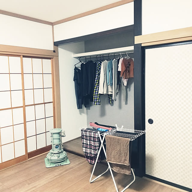 部屋全体/わが家の暖房器具・ストーブ/子育てママ/和室をフローリングに/暮らしを楽しむ...などのインテリア実例 - 2022-01-09 16:10:40