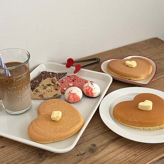 キッチン/パンケーキミックス/パンケーキ/ハートパンケーキ/ハートのフライパン...などのインテリア実例 - 2025-02-15 10:49:15