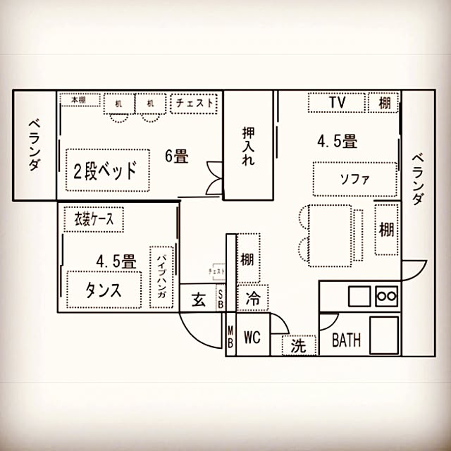 chiekoさんの実例写真