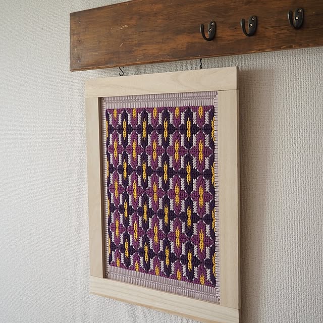 壁/天井/ハンドメイド/ハンドメイドをインテリアに/毛糸刺繍/ハマナカ株式会社...などのインテリア実例 - 2025-05-31 14:40:14