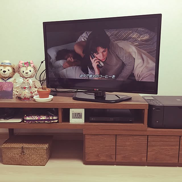 リビング/テレビ周り/テレビ/テレビボード/一人暮らし...などのインテリア実例 - 2015-11-04 01:21:38