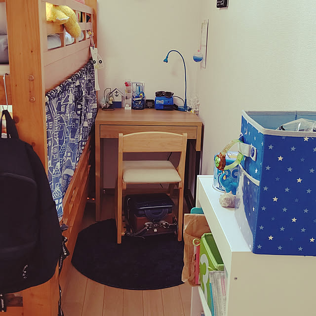 机/せまい部屋/IKEA/ニトリ/トロファスト...などのインテリア実例 - 2020-03-23 18:51:01