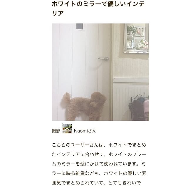 Naomiさんの実例写真