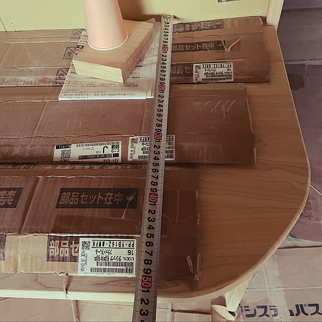 対面キッチンカウンター/カウンター/造作家具/新築建築中/大工さん...などのインテリア実例 - 2021-12-11 18:29:41