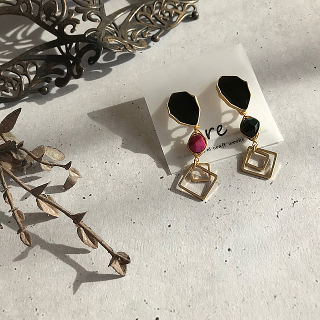 ハンドメイドアクセサリー/ハンドメイド作品/アクセサリー/クリスマス仕様/わたしのハンドメイド 秋...などのインテリア実例 - 2020-11-17 14:10:32