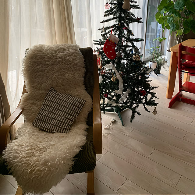 丁寧に暮らす/4人家族/子どもと暮らす/観葉植物/クリスマスツリー...などのインテリア実例 - 2022-12-19 14:09:54