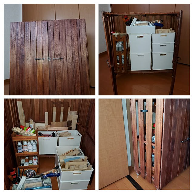 棚/DIY棚/工具箱/すのこDIY/アイデア...などのインテリア実例 - 2022-10-10 15:03:18