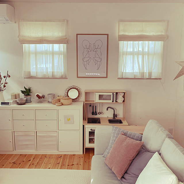 ナチュラル/IKEA/リビング/NOYESソファのインテリア実例 - 2020-04-23 18:58:25