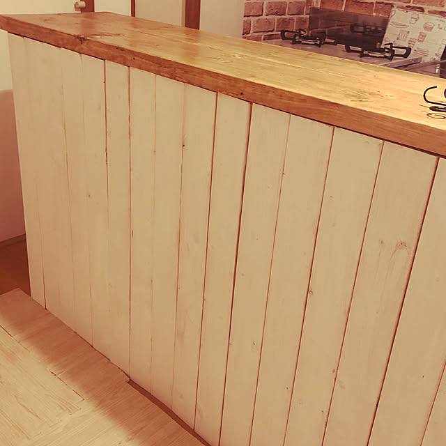DIY/ナチュラル/カフェ風/キッチンのインテリア実例 - 2019-09-15 22:37:47