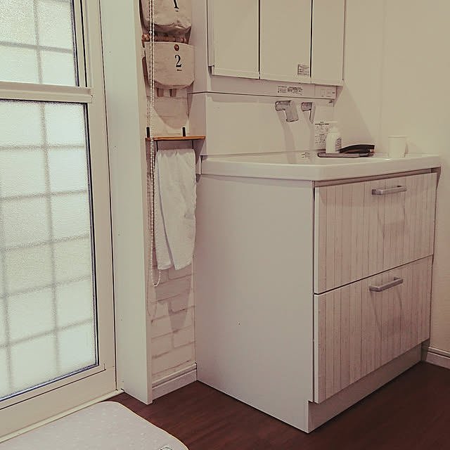 バス/トイレ/100均/DIY/ナチュラルのインテリア実例 - 2019-01-14 17:04:53