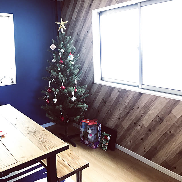 リビング/クリスマス/IKEA/男前のインテリア実例 - 2018-12-19 20:41:28