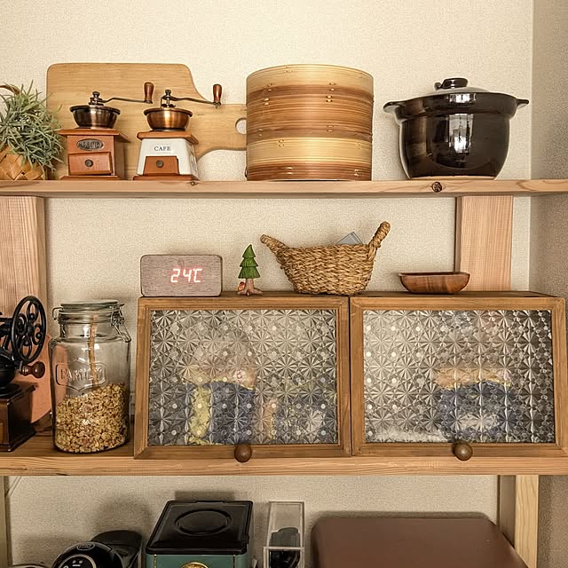 棚/賃貸/DIY/せいろ/新生活...などのインテリア実例 - 2025-04-15 13:39:16