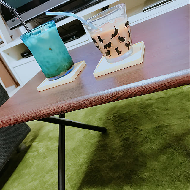 リビング/レトロ/アンティーク/カフェ風/3COINS...などのインテリア実例 - 2018-09-24 22:15:45
