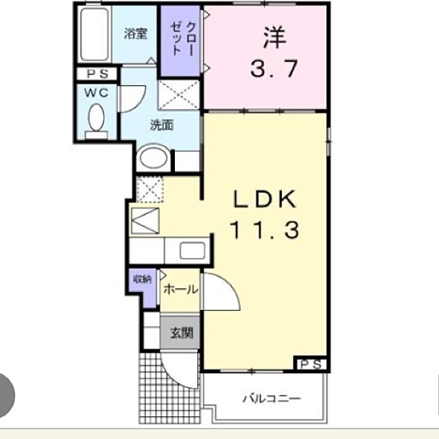 部屋全体/大東建託/一人暮らしのインテリア実例 - 2017-02-22 14:25:07
