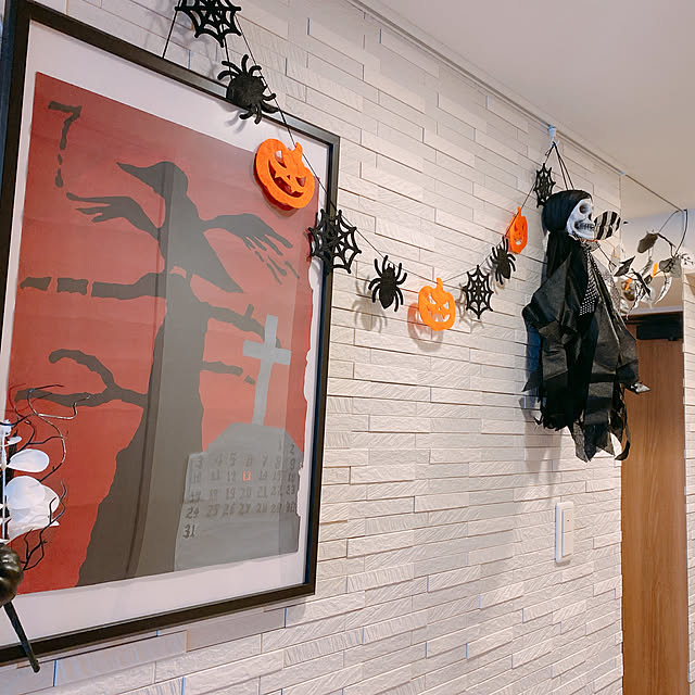 ハロウィン/玄関/入り口/雑貨のインテリア実例 - 2023-09-05 12:41:54
