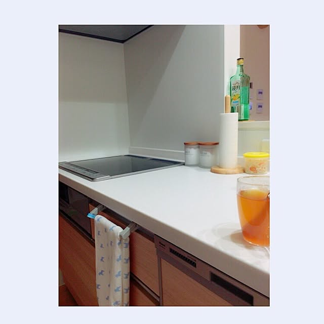 キッチン/購入したもの/新築マイホーム/北欧ﾌｳ/IH周辺のインテリア実例 - 2016-09-14 23:57:23