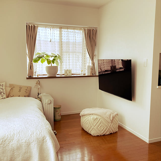 びっくりカーテン/IKEA/ウンベラータ/キャトルセゾン/部屋全体...などのインテリア実例 - 2022-03-08 13:55:41
