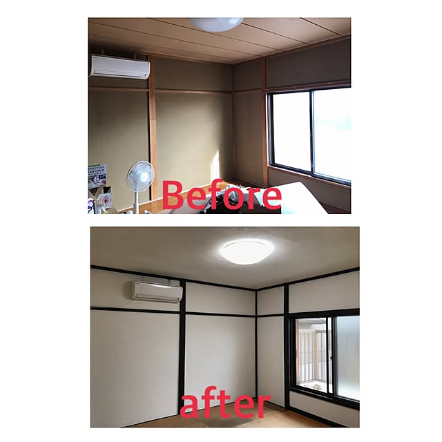 ベッド周り/漆喰塗りました/漆喰壁DIY/DIY/白く…更に白く…...などのインテリア実例 - 2017-04-08 14:02:52