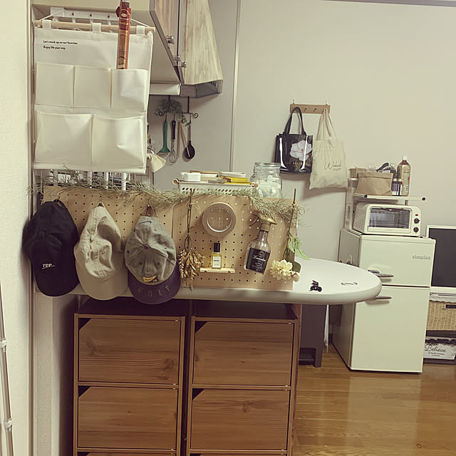 100均/一人暮らし/賃貸/DIY/ドライフラワー...などのインテリア実例 - 2020-03-28 09:13:23